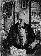 George Wesley Bellows, American painter George Bellows (1882-1925). Self-portrait
